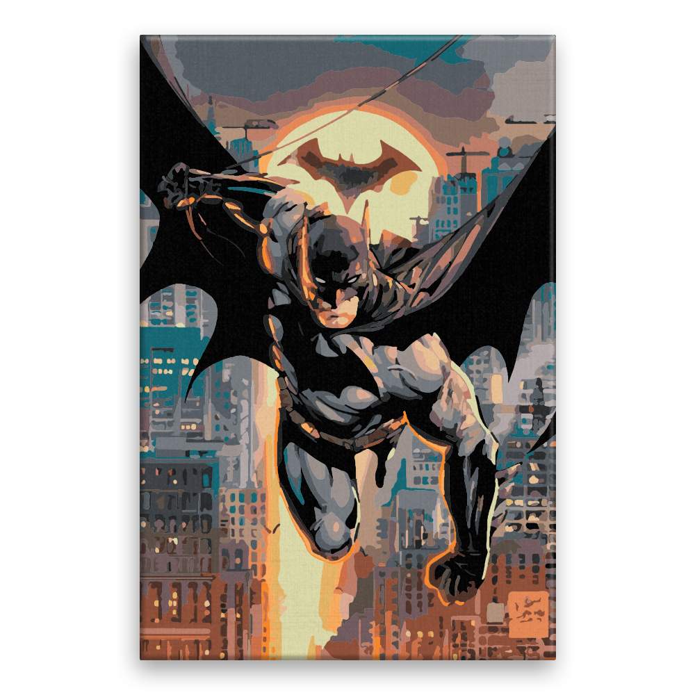 Malování podle čísel Batman 02