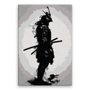 Maľovanie podľa čísel Ozbrojený samuraj
