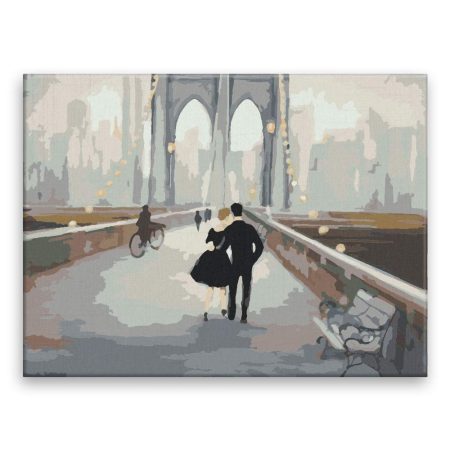 Maľovanie podľa čísel Most v New Yorku