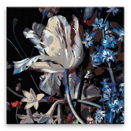 Maľovanie podľa čísel Orosený tulipan