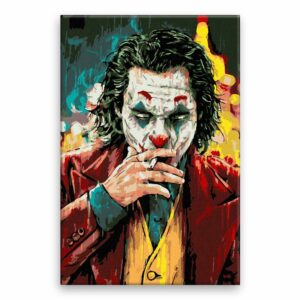 Maľovanie podľa čísel Joker s cigaretou