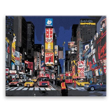 Maľovanie podľa čísel Time Square New York