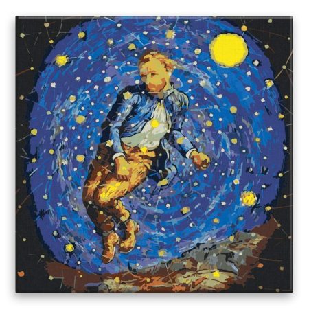 Maľovanie podľa čísel Hvězdná obloha Van Gogh