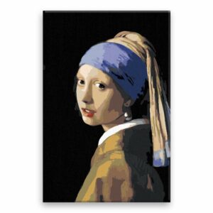 Maľovanie podľa čísel Dívka s perlami Johannes Vermeer