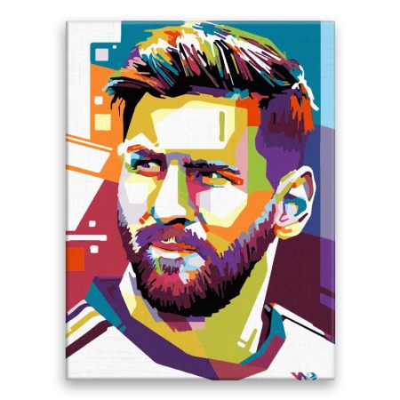 Maľovanie podľa čísel Messi 01
