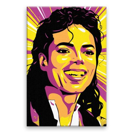 Maľovanie podľa čísel Michael Jackson 01