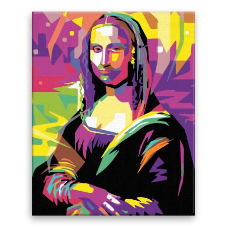 Maľovanie podľa čísel Mona Lisa 02