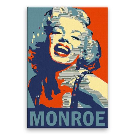 Maľovanie podľa čísel Marilyn Monroe 01
