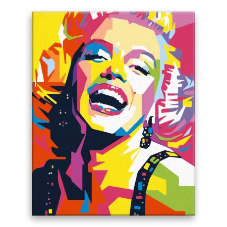 Maľovanie podľa čísel Marilyn Monroe 03
