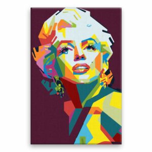 Maľovanie podľa čísel Marilyn Monroe 04
