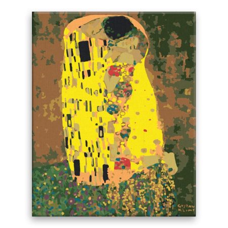 Maľovanie podľa čísel Polibek Gustav Klimt