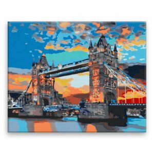 Maľovanie podľa čísel Tower Bridge