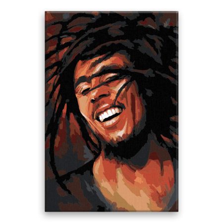 Maľovanie podľa čísel Bob Marley