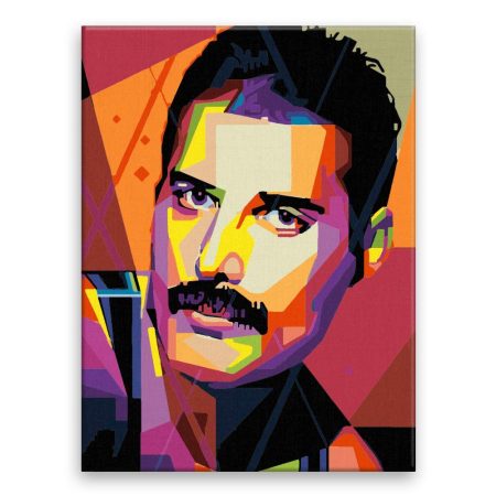 Maľovanie podľa čísel Freddie Mercury 05