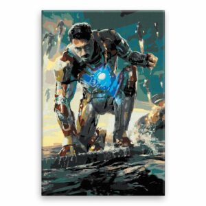 Maľovanie podľa čísel Iron Man 02