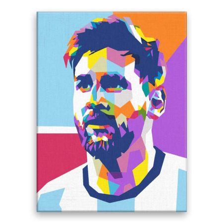 Malování podle čísel Messi 03