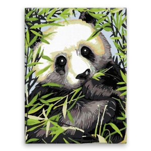 Malování podle čísel Roztomilá panda