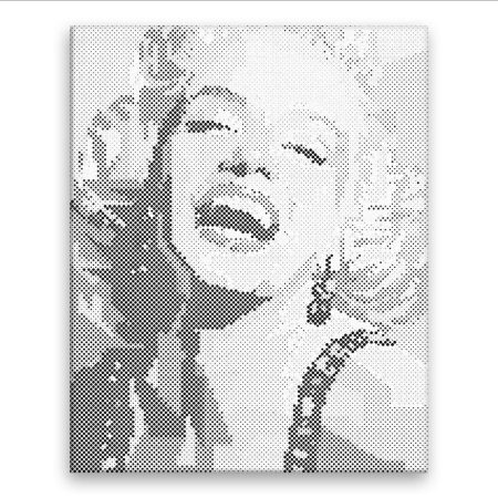 Tečkování Marilyn Monroe 03
