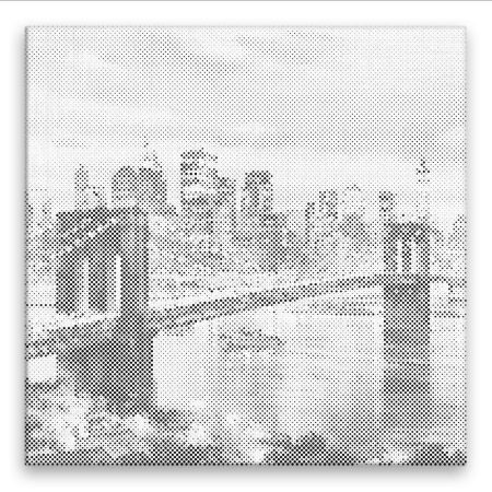 Tečkování Brooklyn Bridge