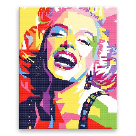 Diamantové malování Marilyn Monroe 03