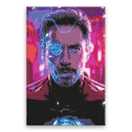 Diamantové malování Iron Man 03