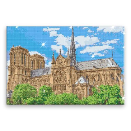 Diamantové malování Notre Dame