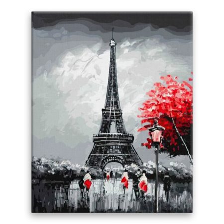 Fotoobraz na plátne Eiffel Tower na podzim