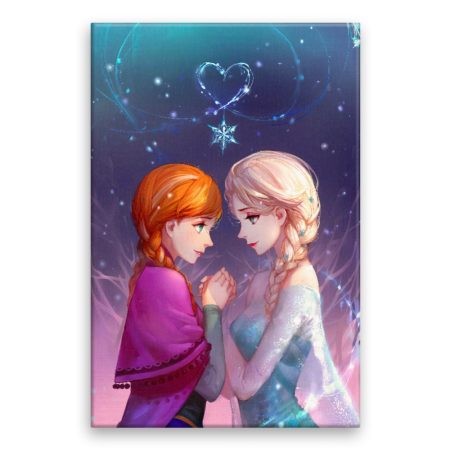 Fotoobraz na plátne Elsa a Anna