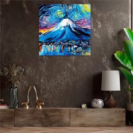 Obraz na plátne Nikdy neviděl Fuji Van Gogh