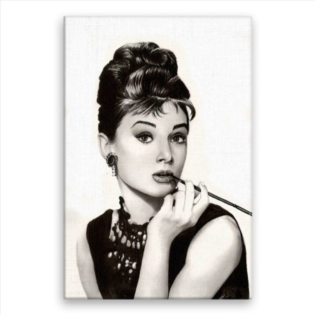 Fotoobraz na plátne Audrey Hepburn 01