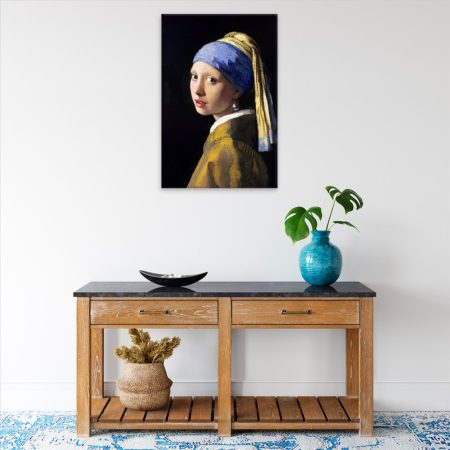 Obraz na plátne Dívka s perlami Johannes Vermeer