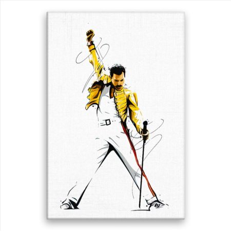 Fotoobraz na plátne Freddie Mercury 01