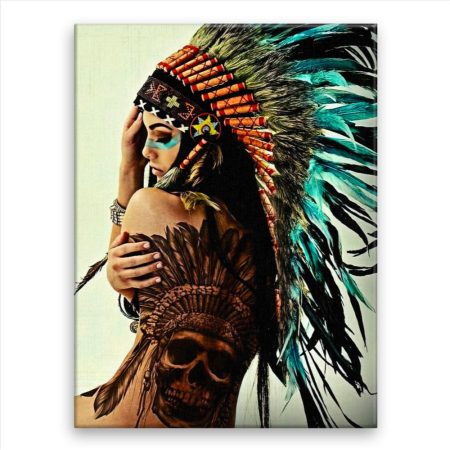Fotoobraz na plátne Indigenous Women 03