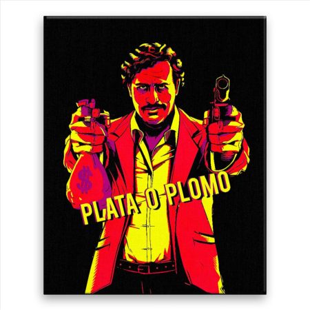 Fotoobraz na plátne Pablo Escobar 02