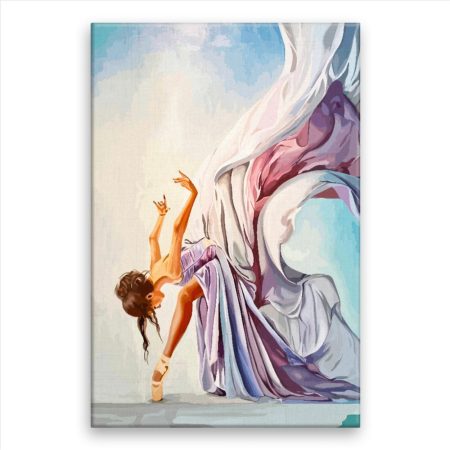 Fotoobraz na plátne Baletka při tanci 2