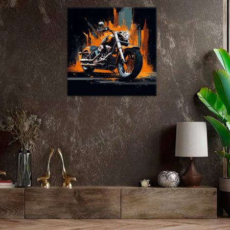 Obraz na plátne Motorka Harley Davidson