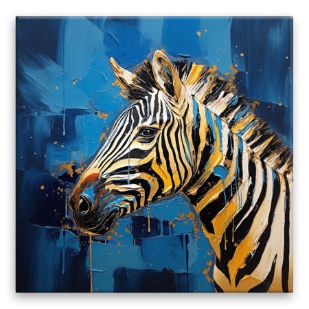 FotoObraz na plátne Malovaná zebra