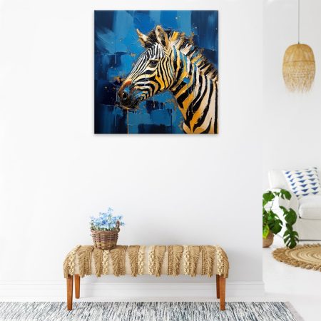 Obraz na plátne Malovaná zebra