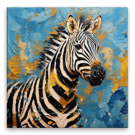 FotoObraz na plátne Portrét zebry