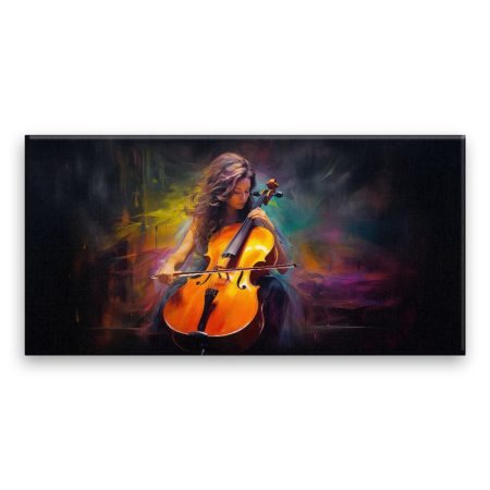 FotoObraz na plátne Hraje na cello