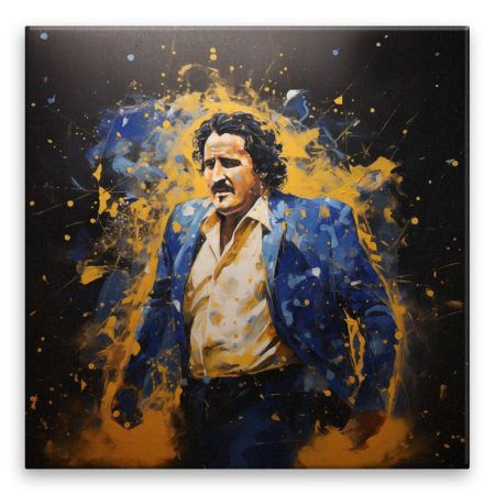 FotoObraz na plátne Pablo Escobar v modré