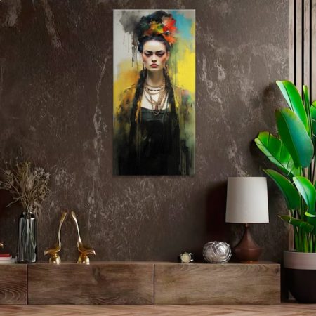 Obraz na plátne Tajemná Frida Kahlo
