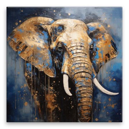 FotoObraz na plátne Portrét slona