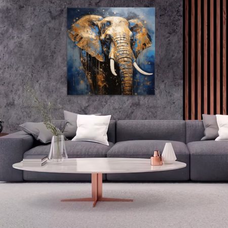Obraz na plátne Portrét slona