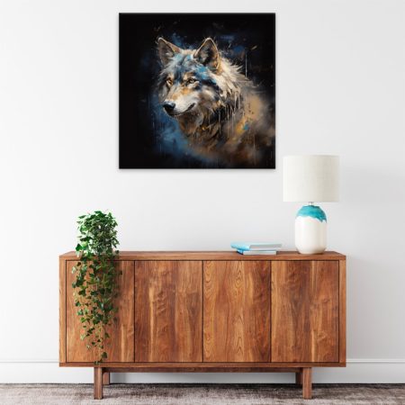 Obraz na plátne Portrét vlka