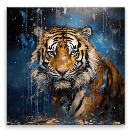 FotoObraz na plátne Tygr cítí kořist